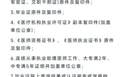 2025中医职业医师报名条件有哪些？