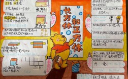 长方体与正方体思维图