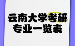 云南考研高校怎么选？