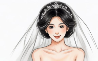 如何绘制新娘画像？