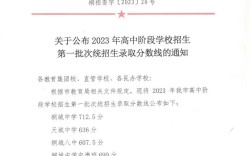 桐城中考录取分数线是多少？