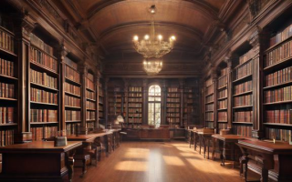 How to write library in English?
