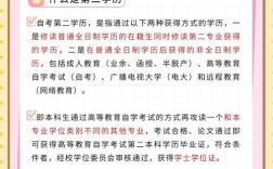 二学历报名条件有哪些？