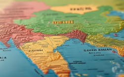 南亚地理思维导图，核心要点与逻辑关系是什么？