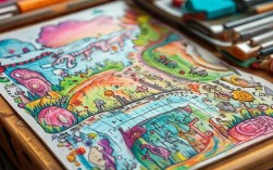 儿童思维绘画作品，AI生成还是真创意？