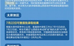 山西中学录取时间几时公布？