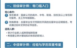 审计报名条件具体有哪些要求？