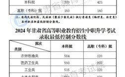 山东考生在甘肃的录取分数线是多少？