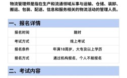 2025物流管理师报名条件