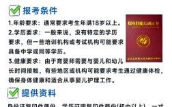 北京育婴师报名条件有哪些？