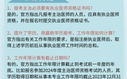 2025年主治报名条件有哪些具体要求？