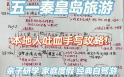 秦皇岛旅游思维导图