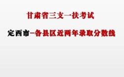 甘肃高考录取线多少？