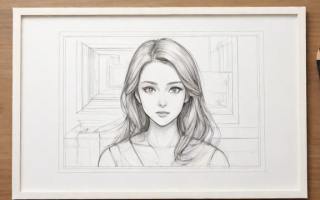 如何正确装裱素描作品？