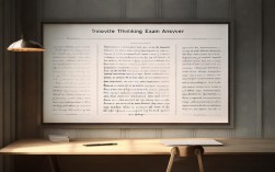 创新思维考试答案