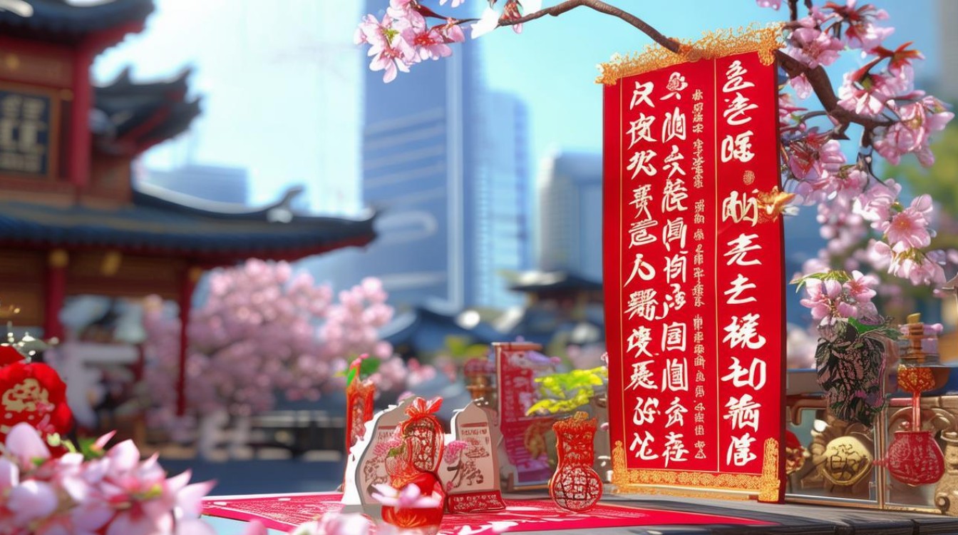 趣味对春联如何实现传统与现代的创意碰撞？-图1