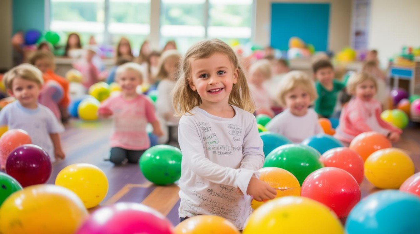如何通过趣味玩球激发小班幼儿的运动兴趣？-图2