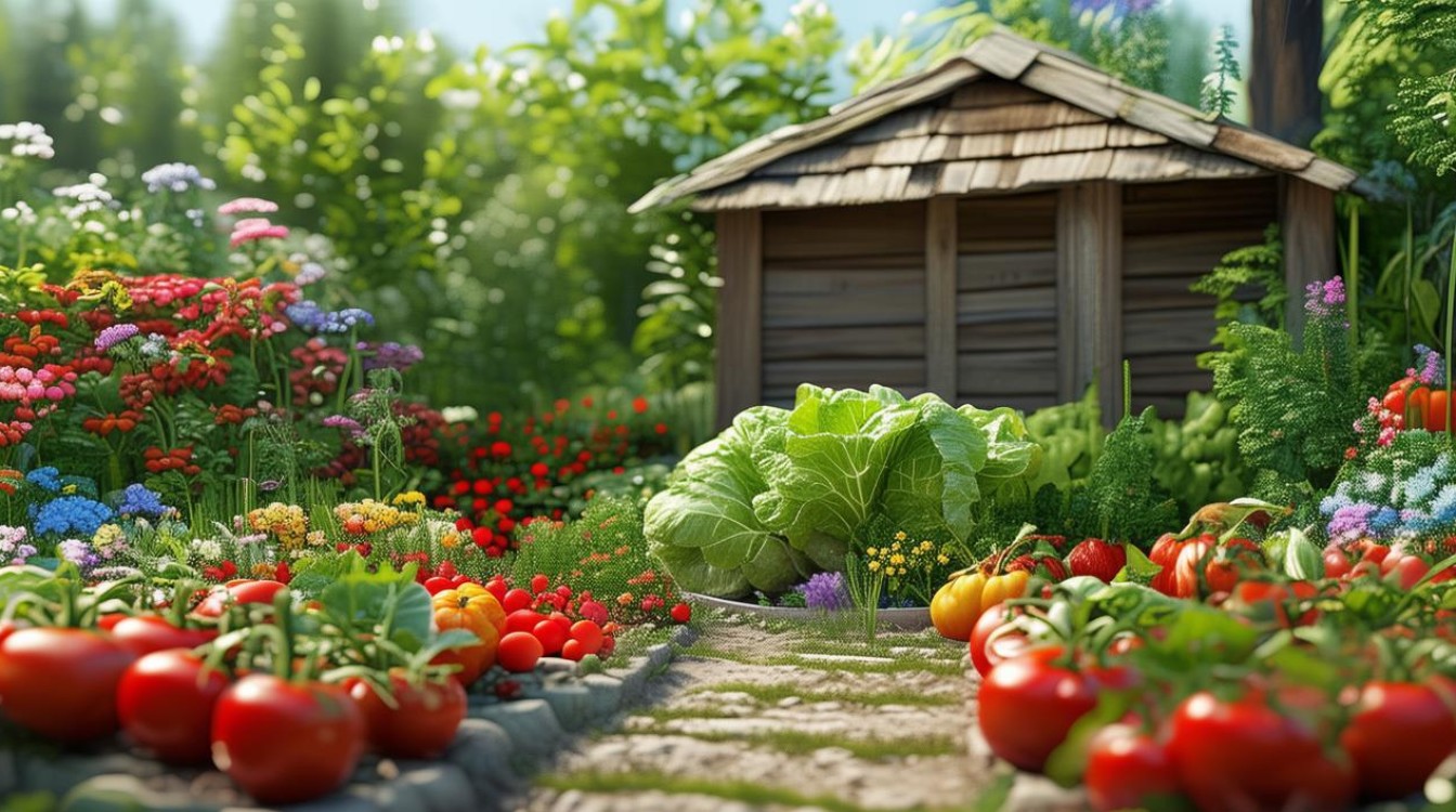 趣味素描菜园-图1