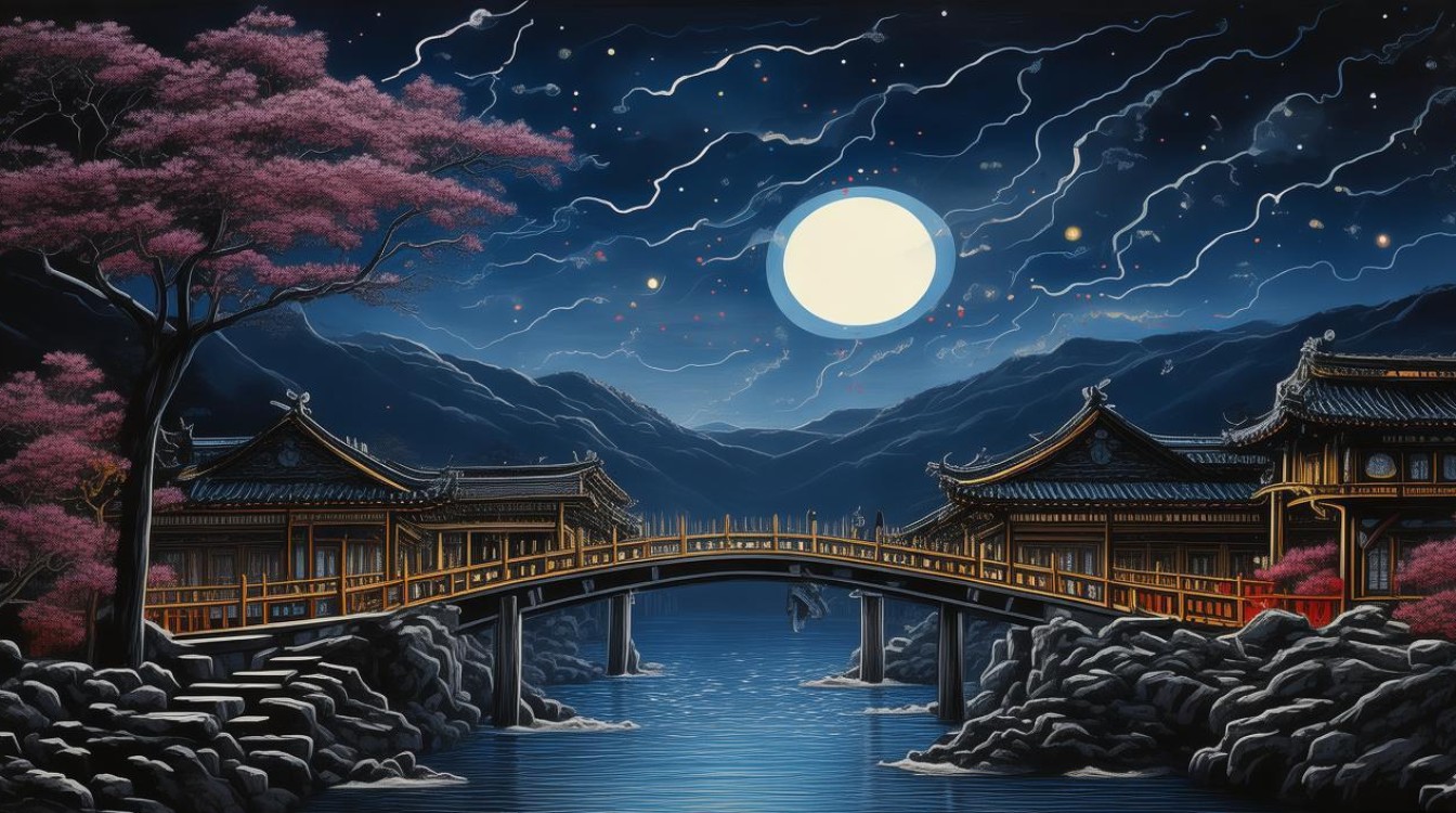 枫桥夜泊思维导图如何解析古诗意境与情感脉络？-图1