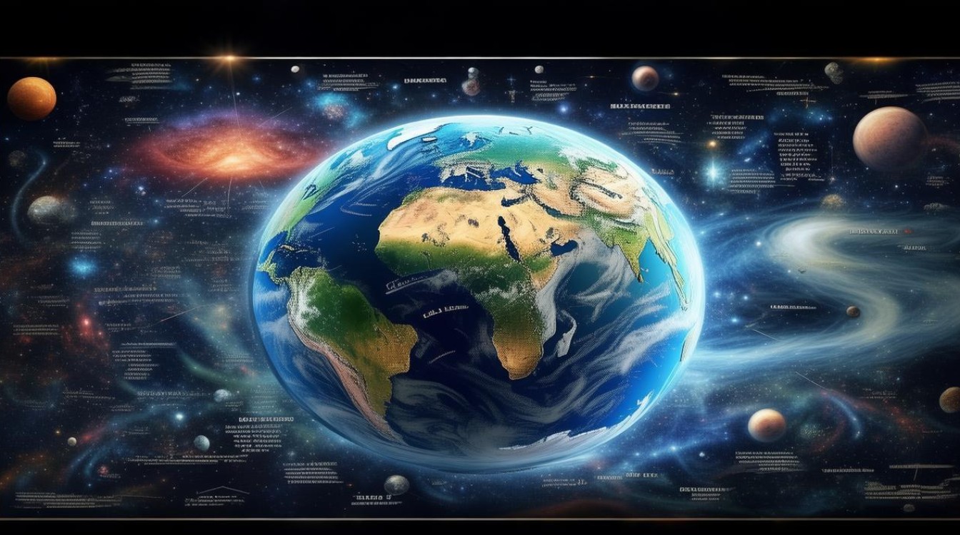 宇宙与地球思维导图，如何用一张图看清两者关系？-图1