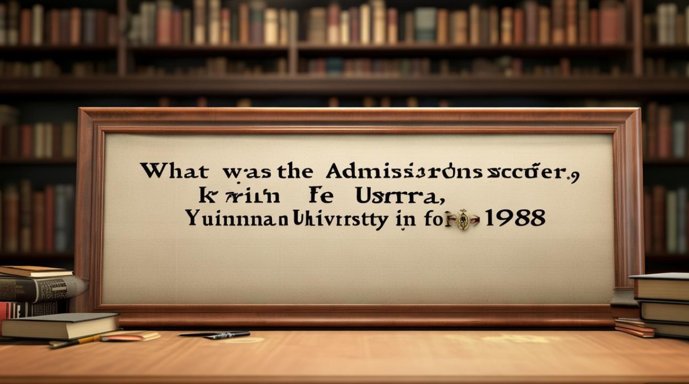 88年云南大学录取分数线是多少？具体各专业分数多少？-图1