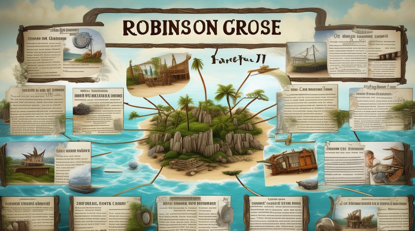 2025年最新鲁滨孙漂流记思维导图有哪些?-图1 2025年最新鲁滨孙漂流记思维导图有哪些?-图1