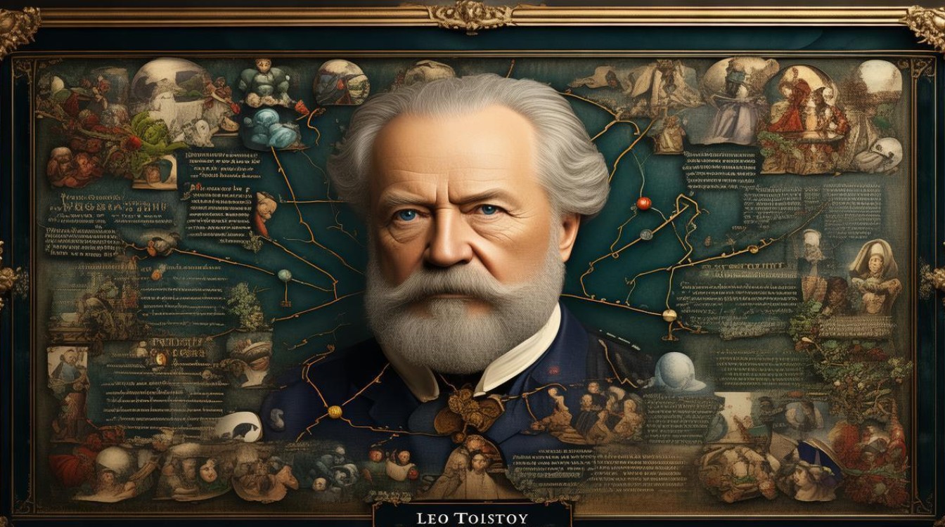 托尔斯泰思维导图火了？最新解读与争议点曝光！-图1