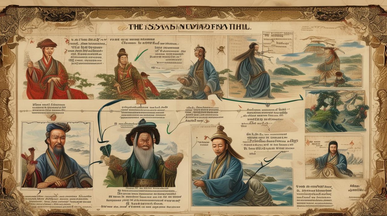 八仙过海思维导图,如何助力当代人解决问题?-图1 八仙过海思维导图,如何助力当代人解决问题?-图1