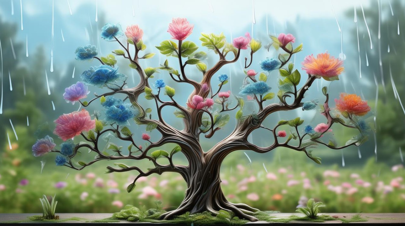 春雨的色彩有哪些?思维导图如何呈现?-图1 春雨的色彩有哪些?思维导图如何呈现?-图1