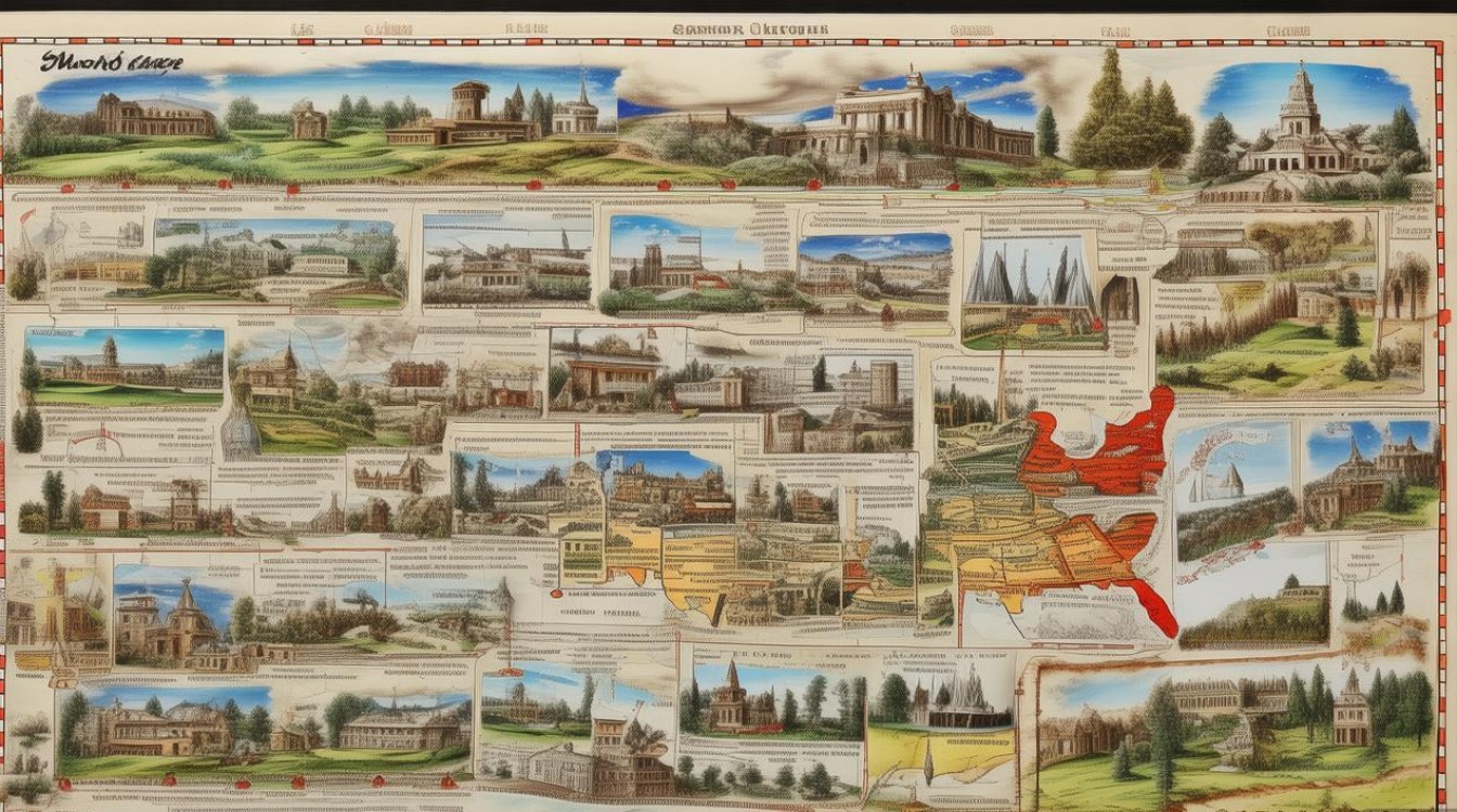 美国历史思维导图,如何梳理复杂脉络?-图1 美国历史思维导图,如何梳理复杂脉络?-图1