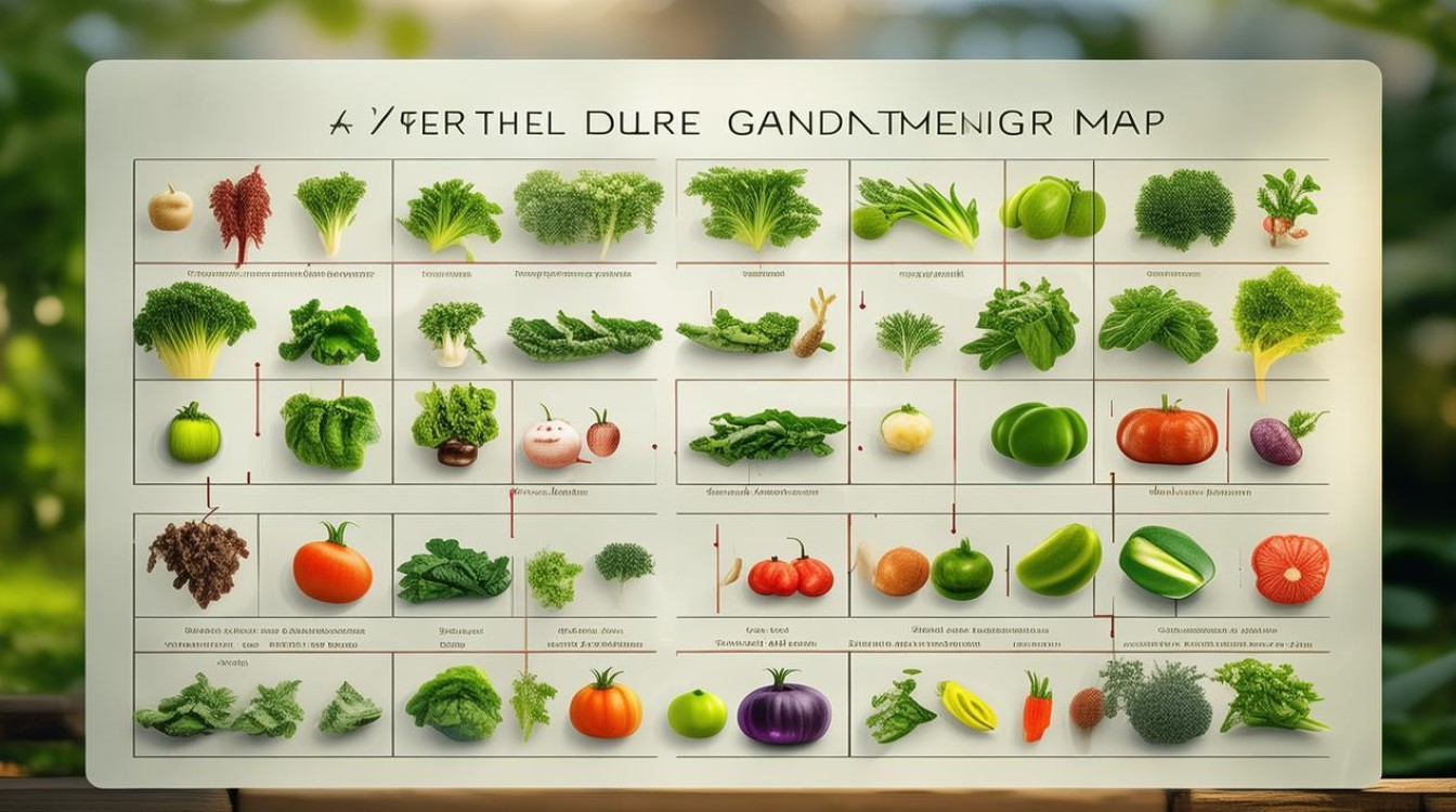 种植蔬菜的思维导图-图1