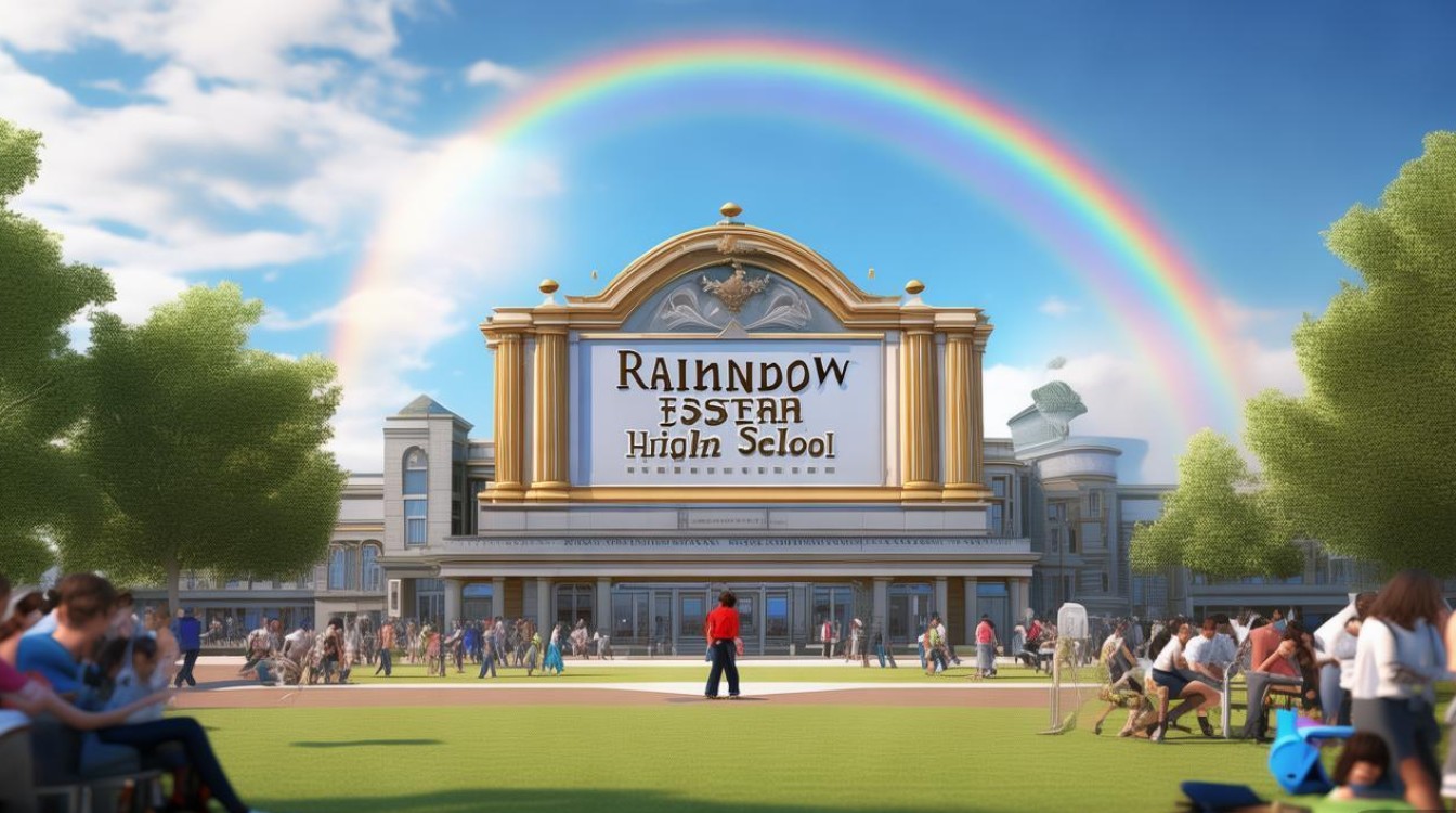 彩虹东方高中录取分数线是多少？-图1