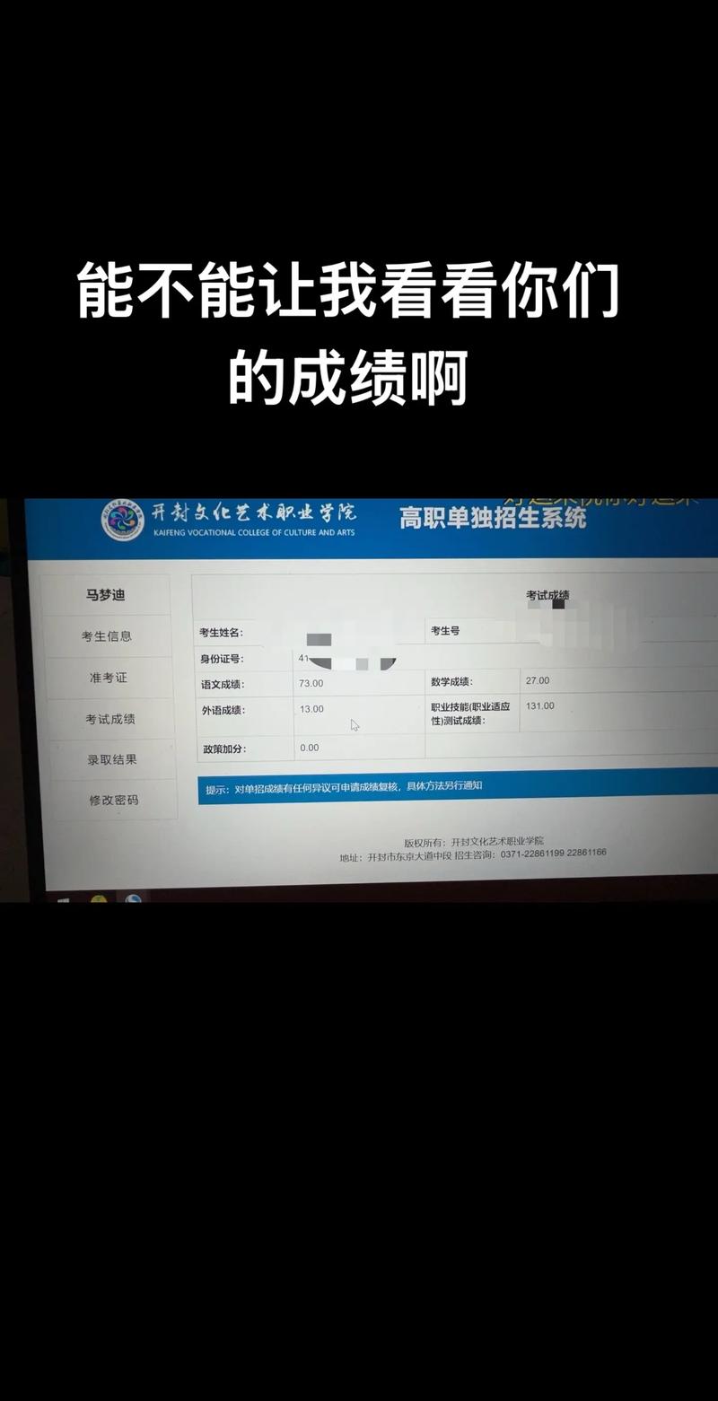开封文化艺术录取分多少？-图1