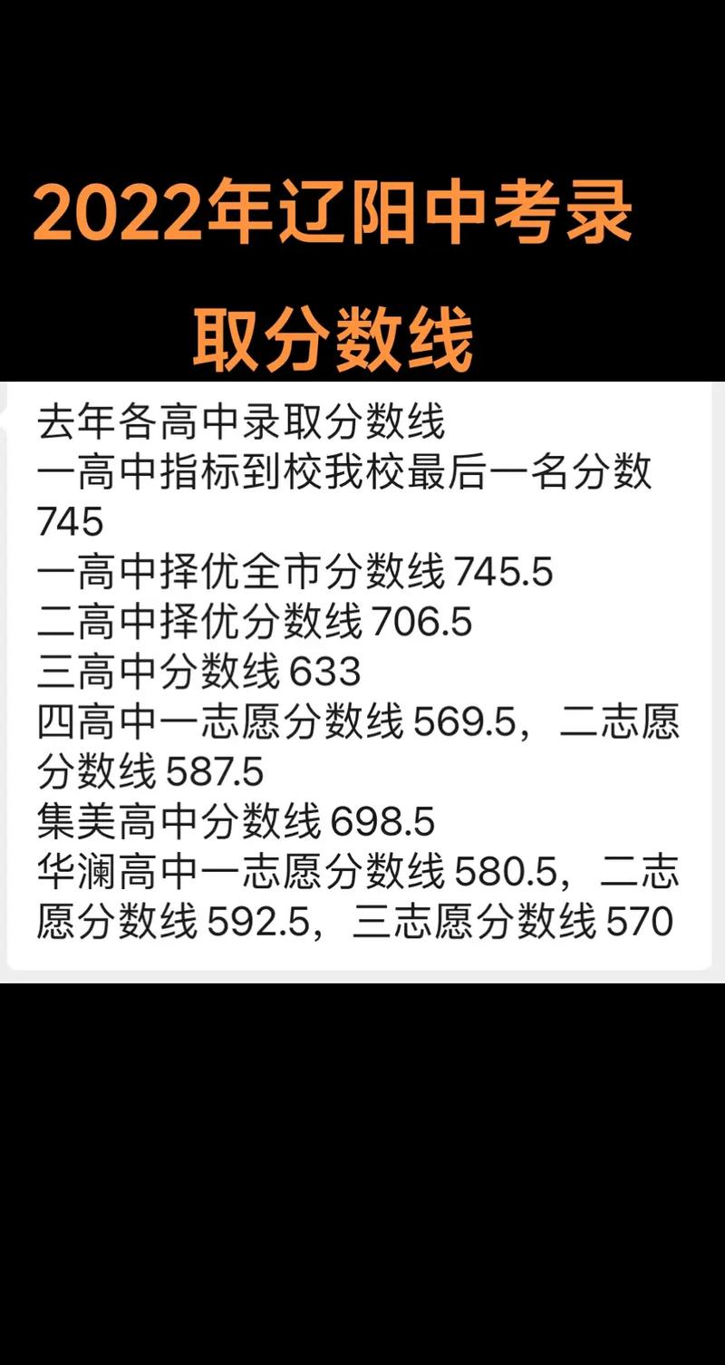 辽阳市中考录取分数线是多少?-图1 辽阳市中考录取分数线是多少?-图1