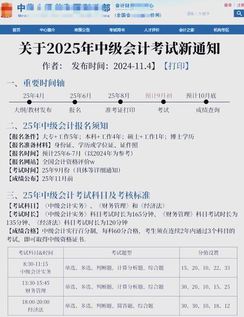 报名中级会计师的条件-图1