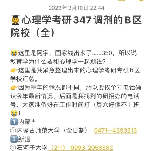 心理学调剂可选哪些专业?-图2 心理学调剂可选哪些专业?-图2