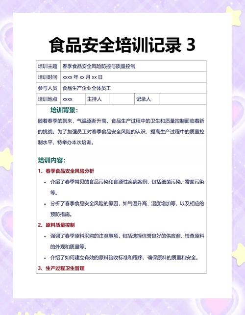 食品安全培训报名条件有哪些?-图2 食品安全培训报名条件有哪些?-图2