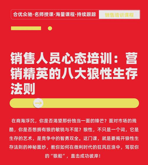 狼性销售思维是高效还是内耗？-图1