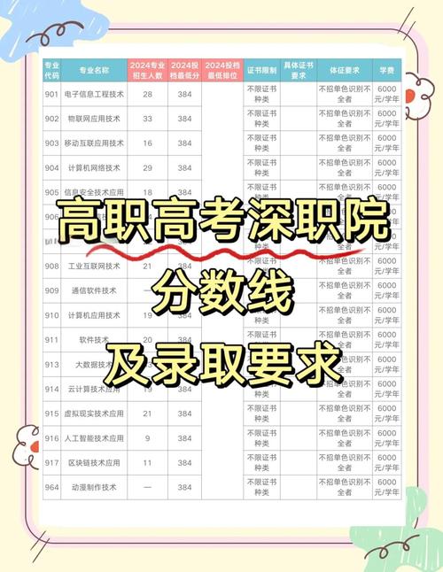 深职夏季录取分数线是多少？-图1