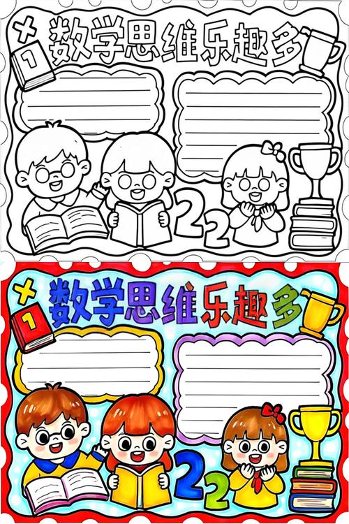 思维图片手抄报，如何用图像化思维高效创作？-图1