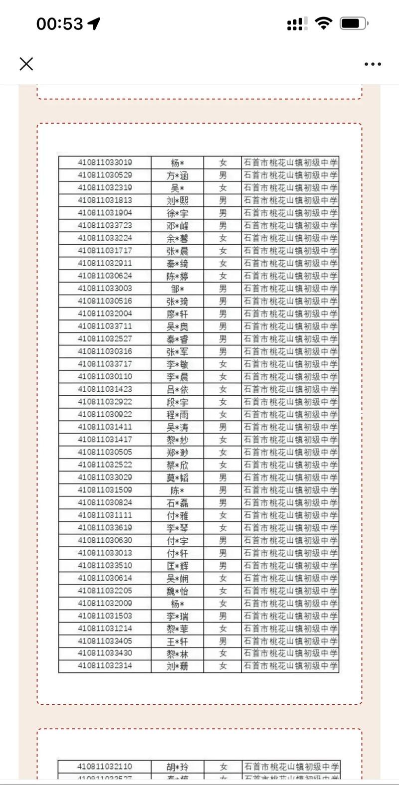 石首一中录取分数线是多少？-图1