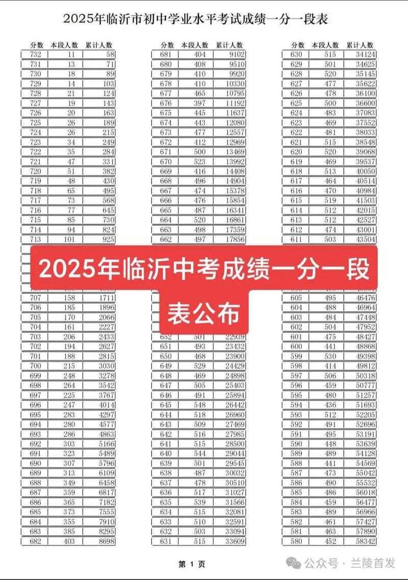 临沂市中考录取总分多少-图1
