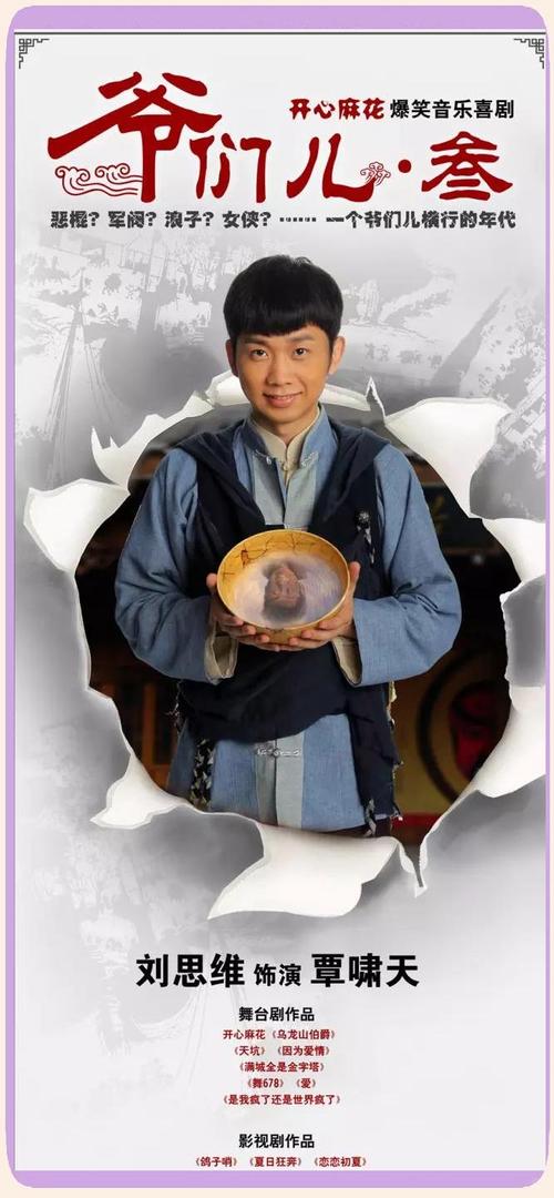 开心麻花刘思维有何独特魅力?-图1 开心麻花刘思维有何独特魅力?-图1