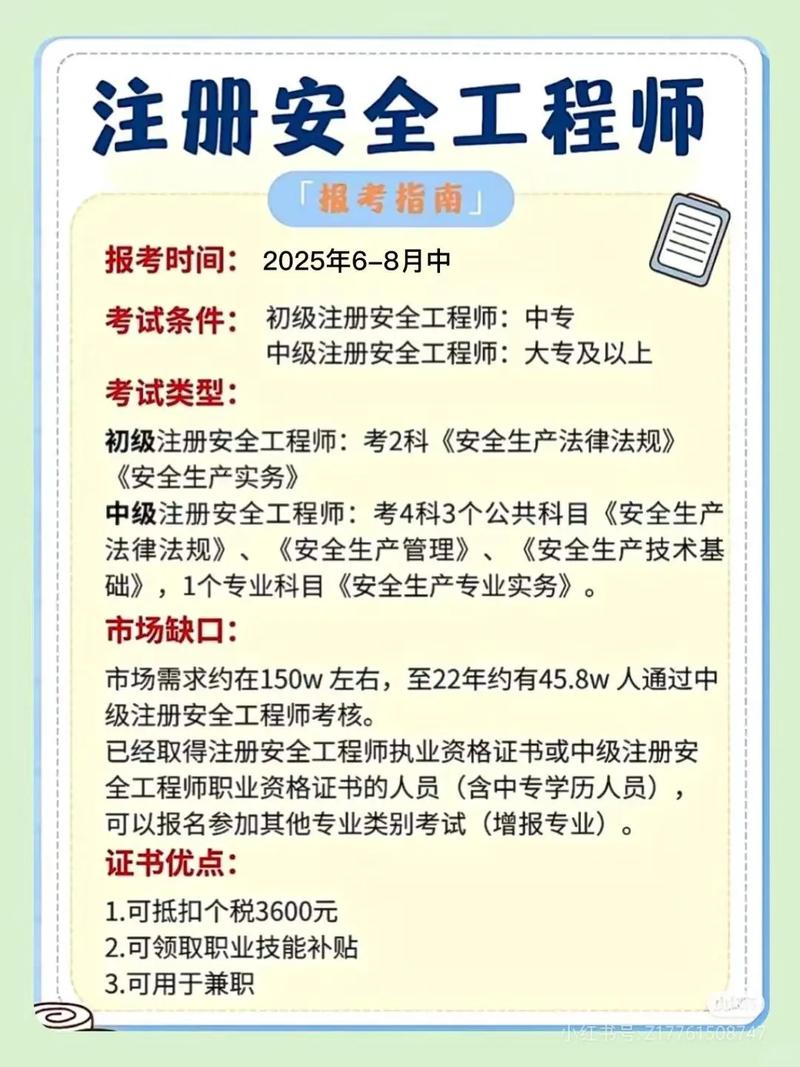 注安工程师报名条件具体有哪些要求?-图1 注安工程师报名条件具体有哪些要求?-图1
