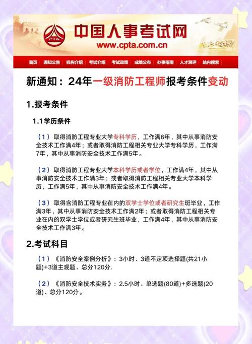 福建一级消防工程师报名条件有哪些？-图2