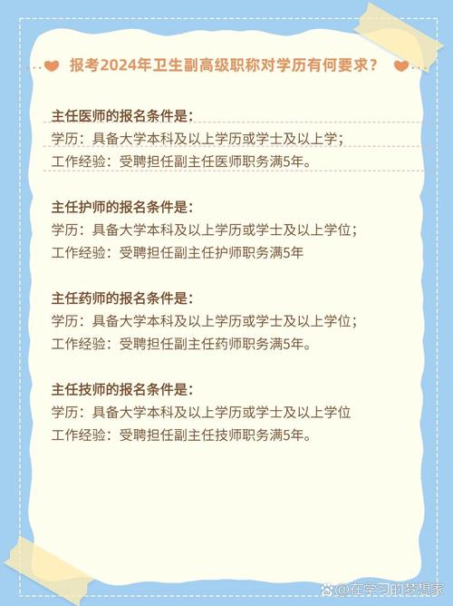 山西卫生职称报名条件有哪些具体要求?不同学历和工作年限对应哪些级别?需要哪些材料?-图3 山西卫生职称报名条件有哪些具体要求?不同学历和工作年限对应哪些级别?需要哪些材料?-图3