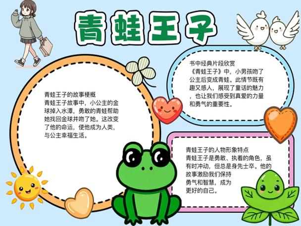 青蛙王子如何用思维导图梳理故事？-图2