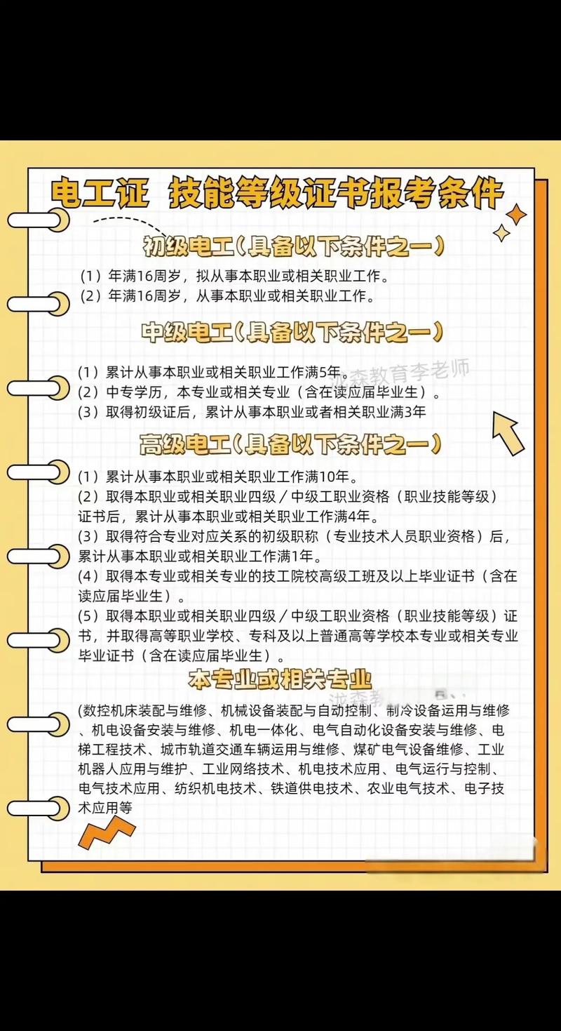 江苏中级电工报名条件有哪些？-图1