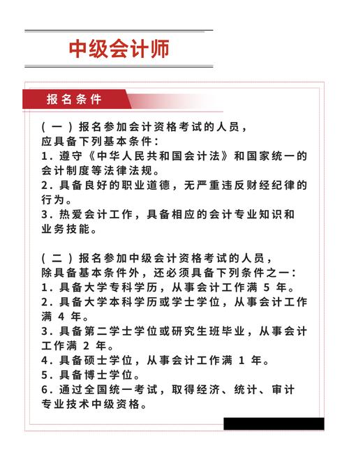 益阳会计中级职称报名条件有哪些?-图1 益阳会计中级职称报名条件有哪些?-图1