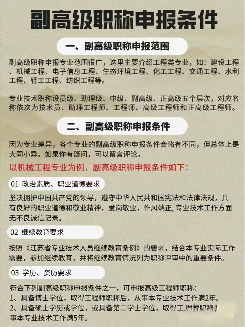 副高报名考试条件有哪些具体要求?-图1 副高报名考试条件有哪些具体要求?-图1